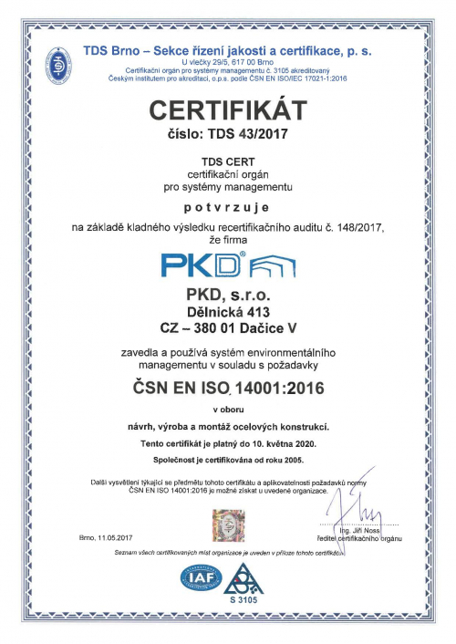 PKD ISO 14001